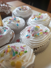 Photos of our vegan baking/cooking