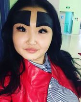 To wonder how much bigger eyebrows can get