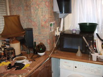 Kitchen and lounge soaked