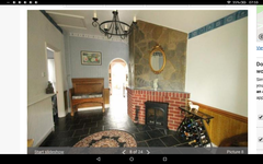 Walking straight into a kitchen/diner
