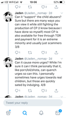 Twitter hosts paedophiles- AIBU to think this should change?