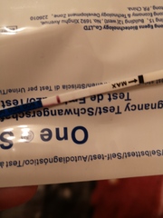 Faint positive