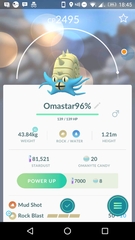 PokemonGo #21.  We'll drink drink drink to Lileep the Pink the saviour of PokemonGo...