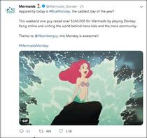 Gamer raises $100,000 (and rising) for trans charity Mermaids by playing Donkey Kong non-stop