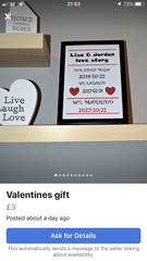 Facebook tat, Valentines edition