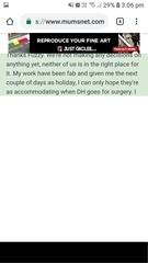 Black areas on mobile