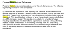 Applying for medicine - how important is d of e, really?