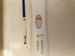 Faint positive ?