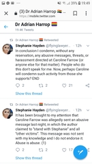 Dr Adrian Harrop thread the fourth. "GMC do care & have taken it to the next level"