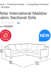Measuring sofa...