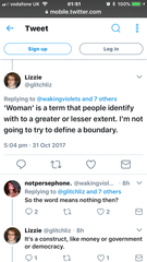 Liz the Glitch stalks Posie and Megan