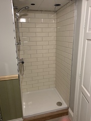 Shower room wall colour - with pictures!