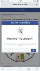 Ad taking over Browser