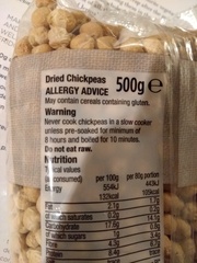 Fascinating chickpea question