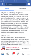 For Women Scotland - Public meeting on Women's Rights in Scotland - Edinburgh, 31/1/19