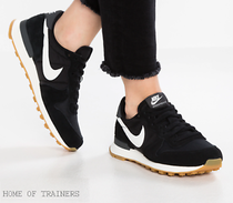 Black and white trainers