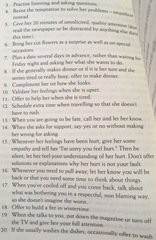 Would you like your husband to do these things?