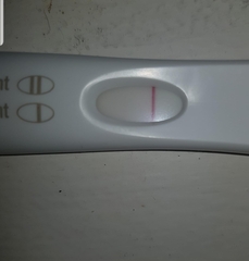 Faint line??