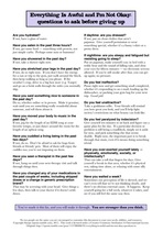 self harm - should I take the "tools" away?