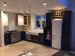 Kitchen colour dilemma - Denim drift