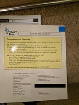 "DS was able to guess some of the words from the pictures"