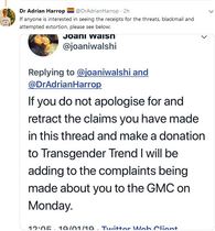 Dr Adrian Harrop thread the fourth. "GMC do care & have taken it to the next level"