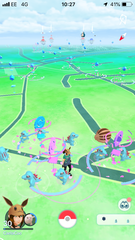 PokemonGo #21.  We'll drink drink drink to Lileep the Pink the saviour of PokemonGo...