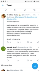 Dr Adrian Harrop thread the fourth. "GMC do care & have taken it to the next level"