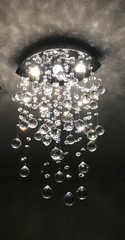 Anyone ever restrung a crystal chandelier?