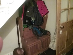 Shoes and coats - how and where does your family store theirs?