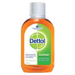 Bathing in dettol