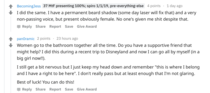 Online communities feeding male entitlement to female spaces