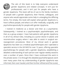 Powerful R4Woman's Hour 'transwidow' interview with a woman describing the devastating impact of her husband's transition on her, their marriage and children.