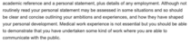 Applying for medicine - how important is d of e, really?
