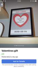 Facebook tat, Valentines edition