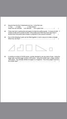 Question I got wrong on a screen test which I think I got right