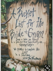 To ask about the worst wedding you’ve been too