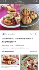 Macaroons or Macaroons?