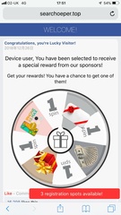 Ad taking over Browser