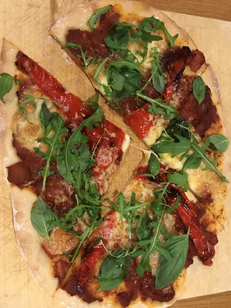 How to get pizza crispy
