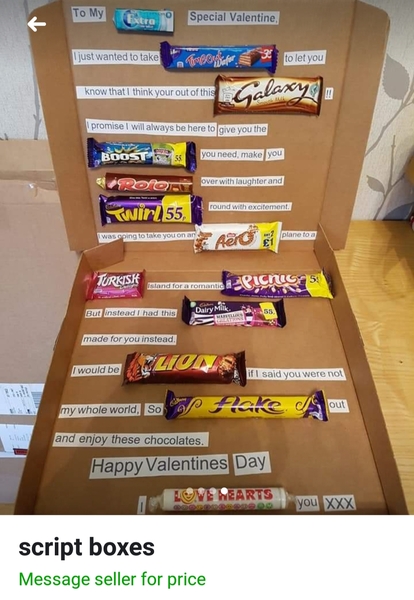 Facebook tat, Valentines edition