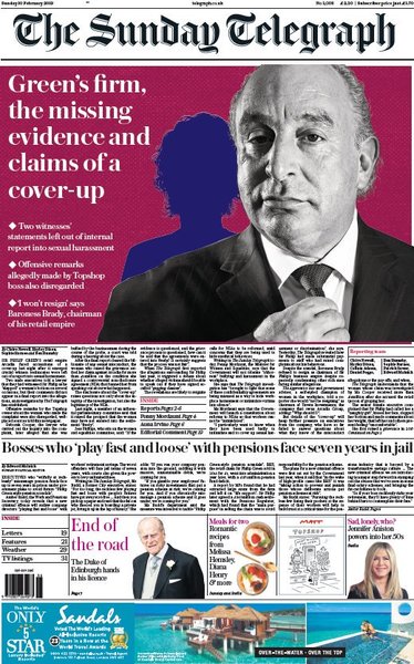 Westministenders: A Special Place in Hell