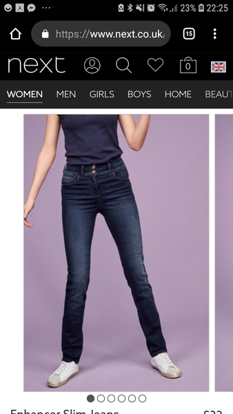 What type of jeans are in at the moment?