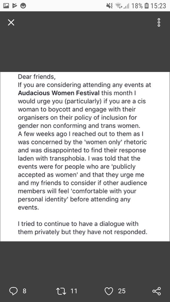 Glasgow library cancels women's event after pressure from TRAs