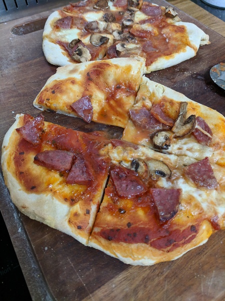 How to get pizza crispy