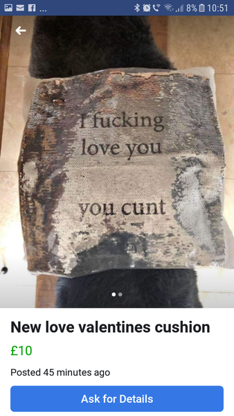 Facebook tat, Valentines edition