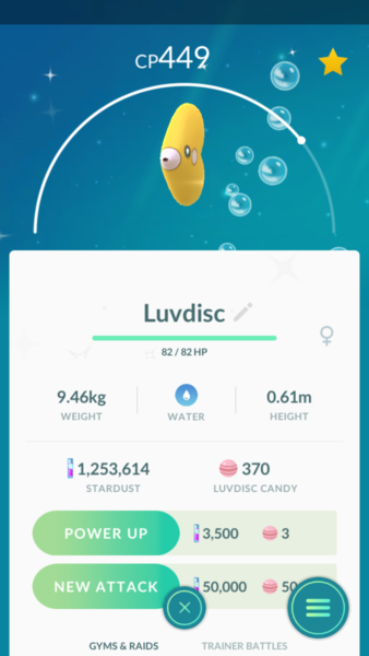 Pokemon Go #22: Papa's got a brand new Grumpig bag.