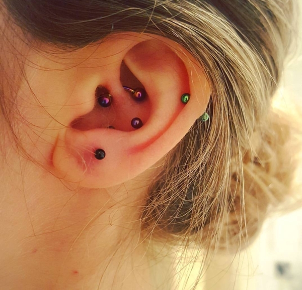 Show me your ear piercings