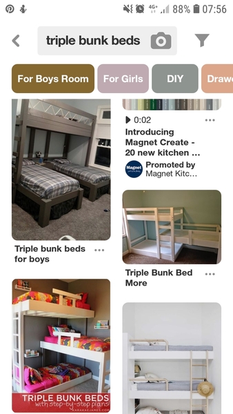 To ask if triple bunk beds are the pain in the arse I imagine them to be?
