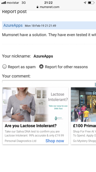 Mumsnet sort it out!!!!!